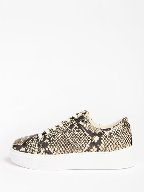 Paniers Hilan à Imprimé Python Et Motifs Multicolores