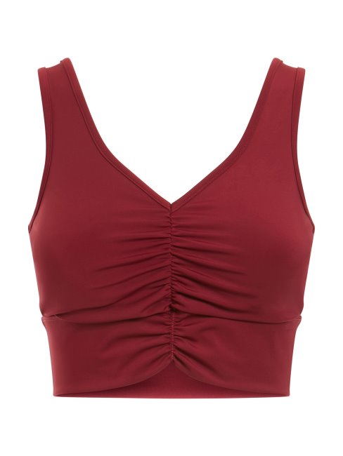 Guess Soutien-gorge Actif Détails Drapés Violet