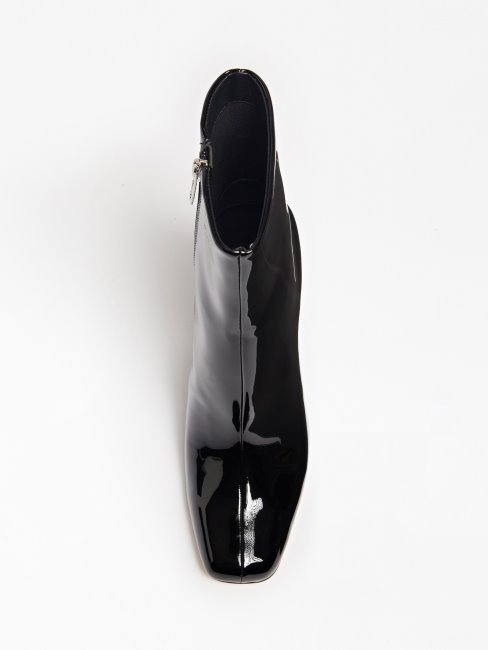 Bottes Guess Noires En Cuir Verni