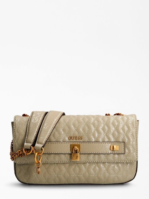 Sac à Bandoulière Guess Isidora G Shine Vert