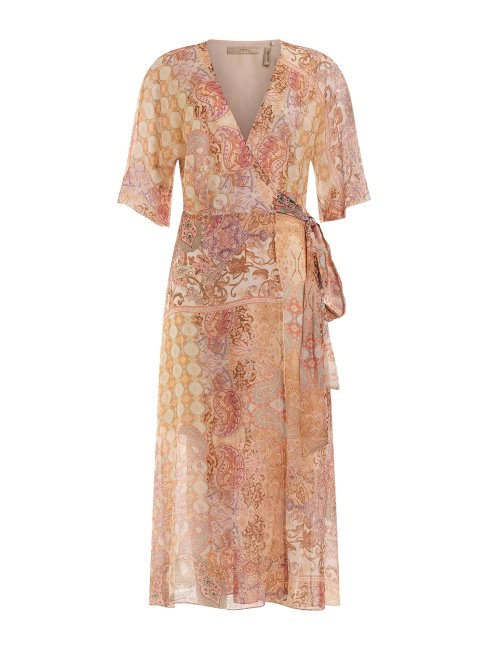Robe Longue Imprimé Guess Rose Multi