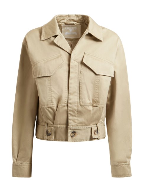 Veste Broderie Dos Beige Guess