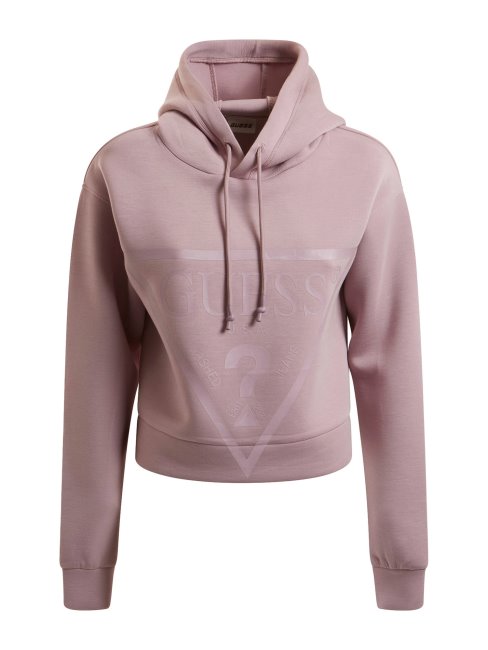 Guess Sweat Violet à Logo Sur Le Devant