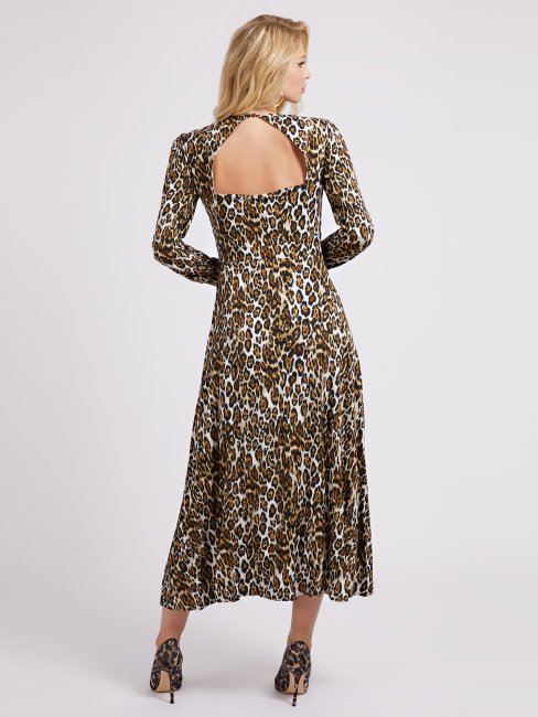 Robe Longue Guess Animalier Animalier