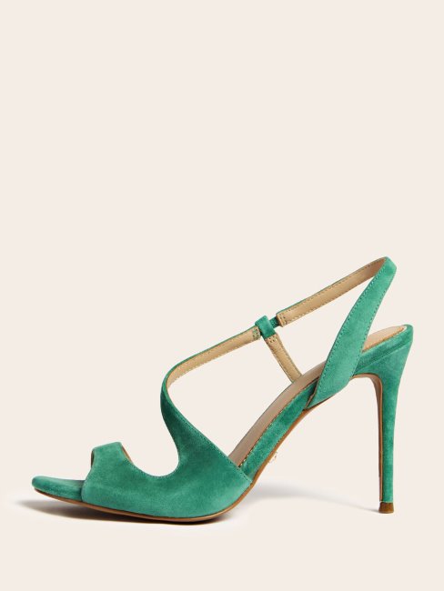 Sandale Guess Marciano En Daim Vert