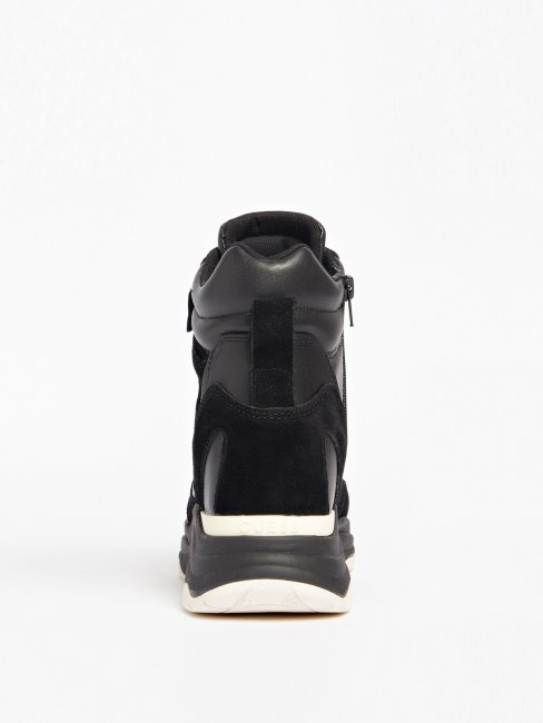 Guess Orlanda Baskets Montantes Compensées Noir