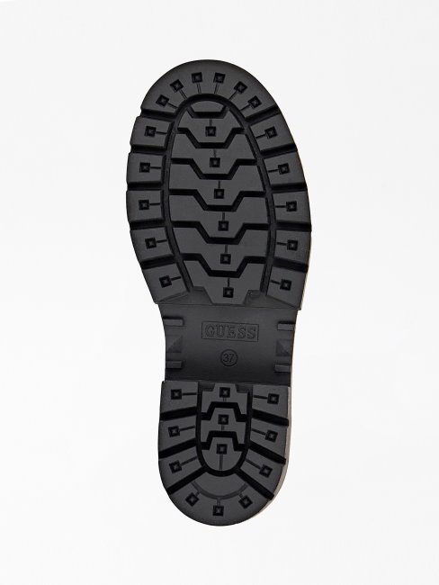 Bottes De Combat Odalis Avec Logo G Cube Noir Guess