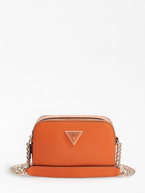 Sac Besace Saffiano Noelle Orange Guess