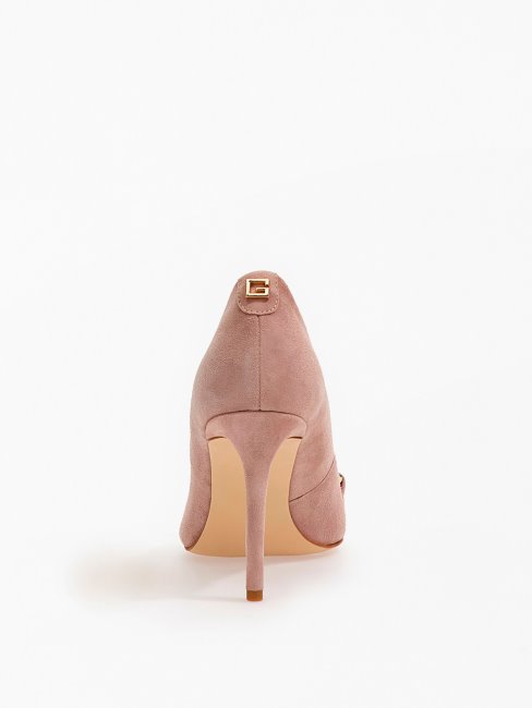Escarpins Pinta Suède Rose Guess