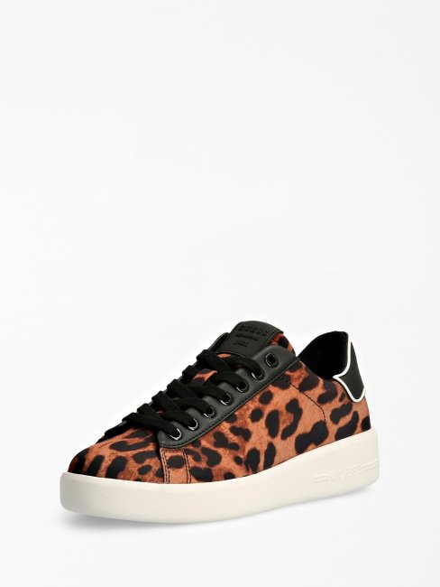 Sneaker Rockies à Imprimé Animalier Guess Animalier