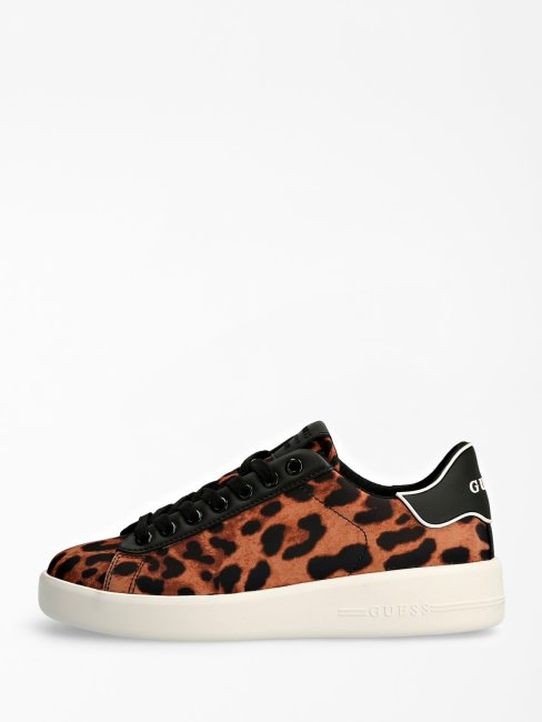 Sneaker Rockies à Imprimé Animalier Guess Animalier