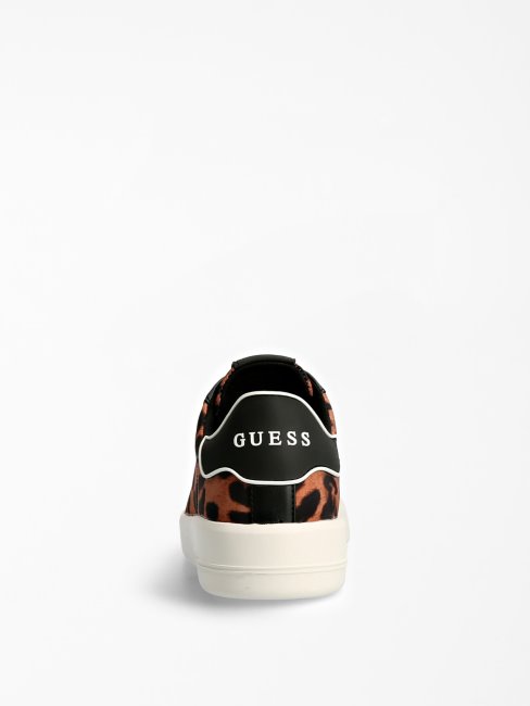 Sneaker Rockies à Imprimé Animalier Guess Animalier