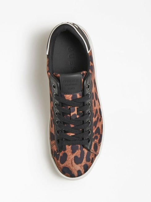 Sneaker Rockies à Imprimé Animalier Guess Animalier