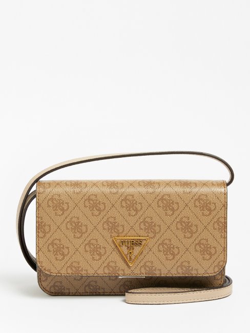 étui Portable Guess Beige Laurel Avec Sangle