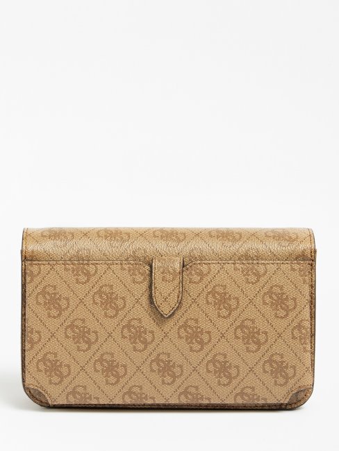 étui Portable Guess Beige Laurel Avec Sangle