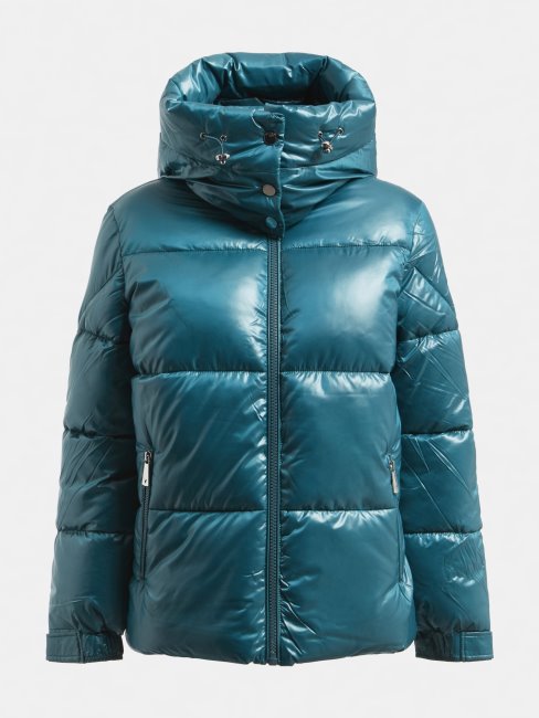 Doudoune Matelassée à Capuche Guess Vert