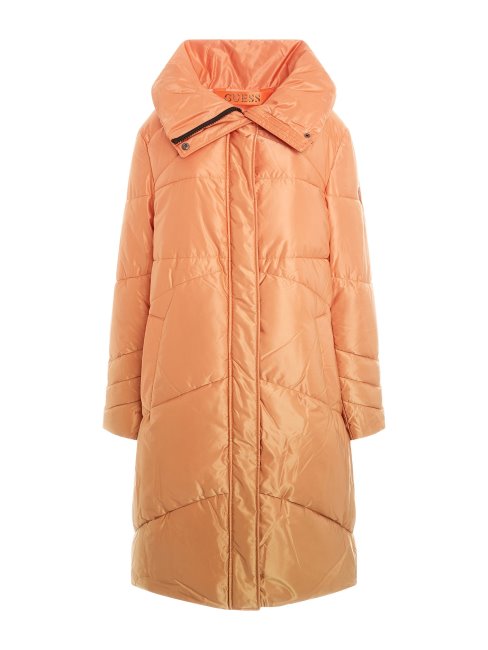 Guess Couleur Dégradé Longue Doudoune Orange