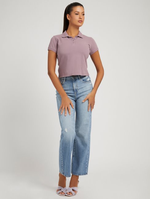 Polo Logo Brodé F40m Guess