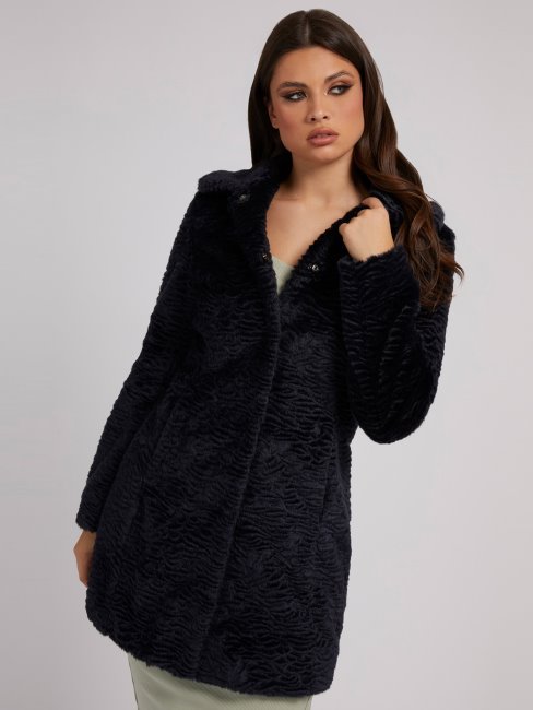 Manteau Fausse Fourrure Guess
