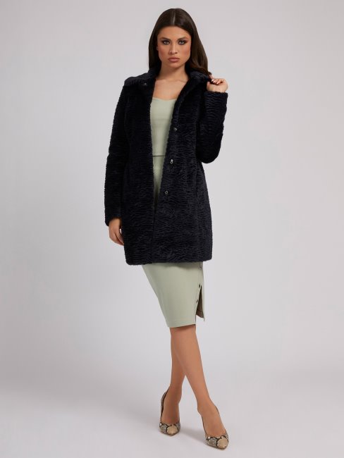Manteau Fausse Fourrure Guess