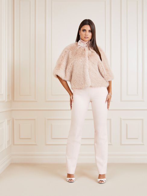 Veste En Fausse Fourrure Marciano Guess Rose