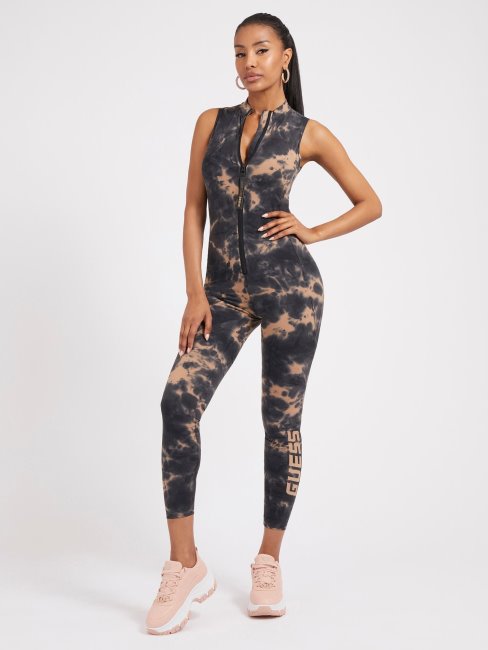 Combinaison Tie-dye Noire Guess