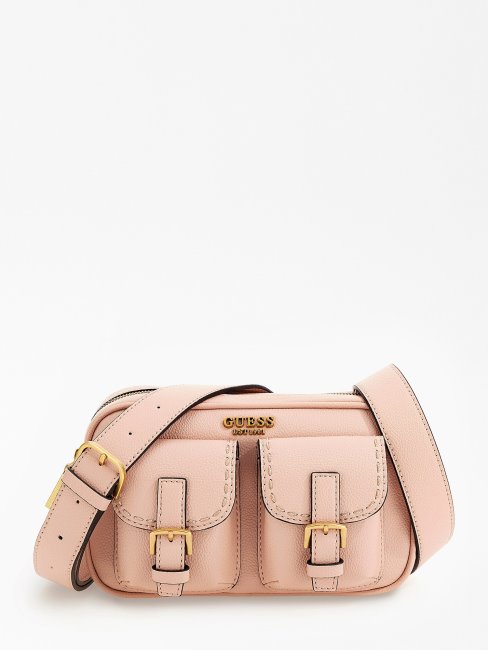 Mini Sac à Bandoulière No Limit Pocket Rose Guess