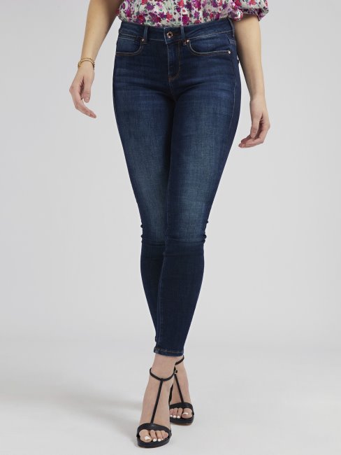 Guess Blue Jewel Jegging Fit Denim Pantalon