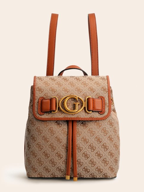 Sac à Dos Guess Marron Logo Aviana 4g