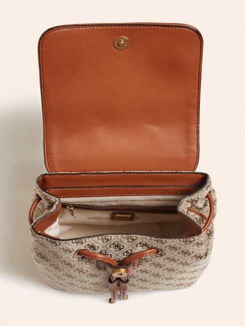 Sac à Dos Guess Marron Logo Aviana 4g