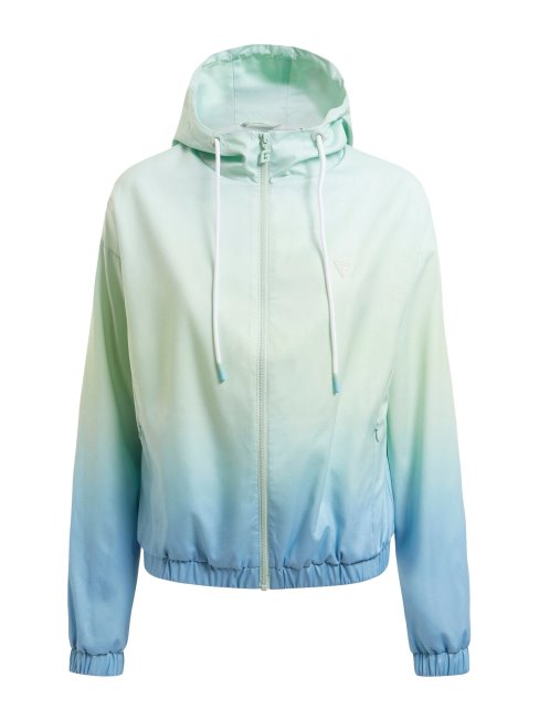 Guess Vert Multi Couleur Coupe-vent Dégradé