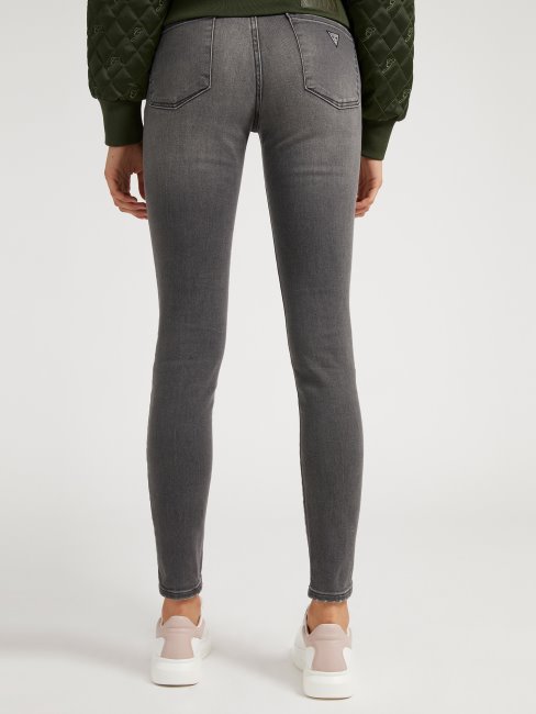 Guess Skinny Fit Denim Pantalon Gris