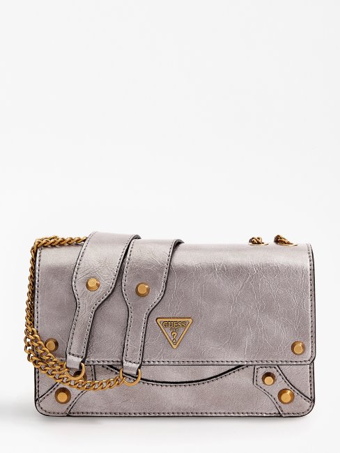 Amantea Mini Sac à Bandoulière Guess Gris Foncé