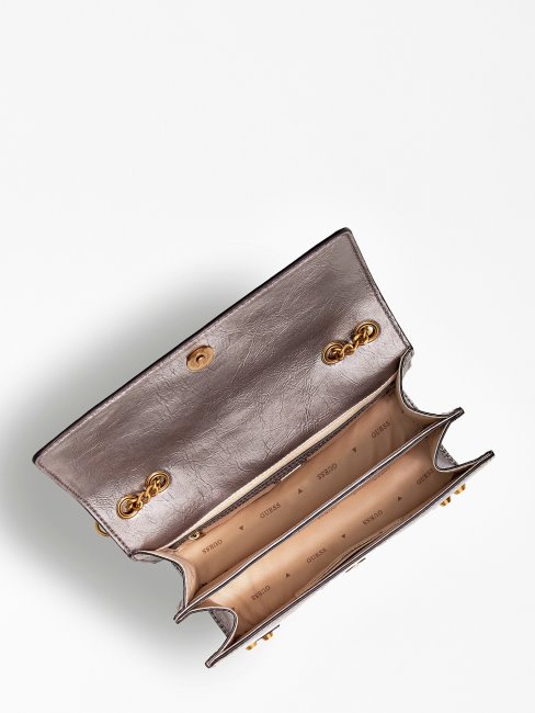 Amantea Mini Sac à Bandoulière Guess Gris Foncé