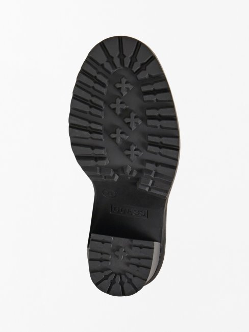 Guess Marron Kalissa 4g Pivoine Logo Botte De Combat