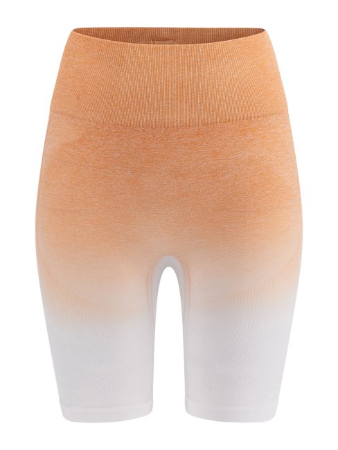 Short De Motard Sans Couture Orange Guess