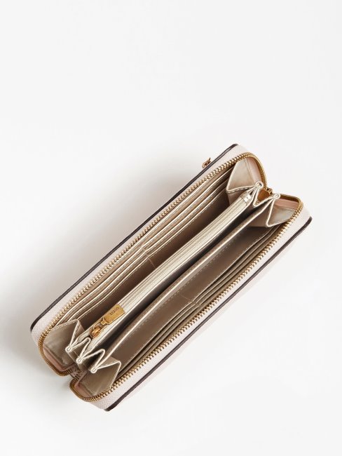 Abey Portefeuille Matelassé Guess Blanc