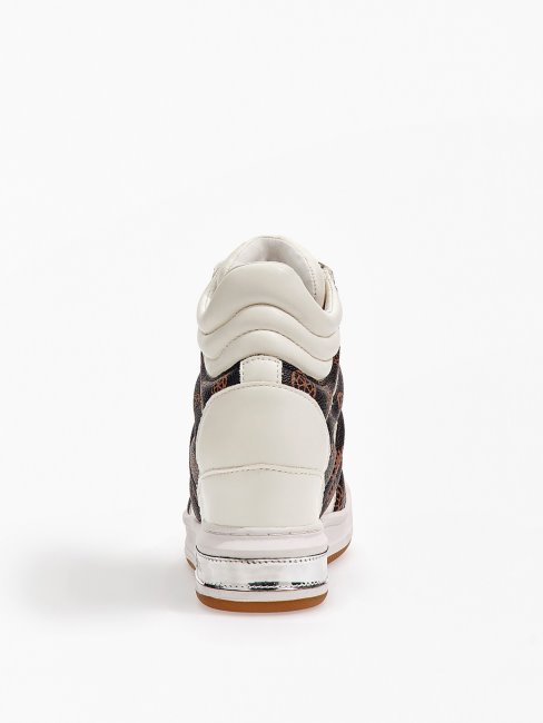 Paniers Lisa Blanches Multi Compensées Guess