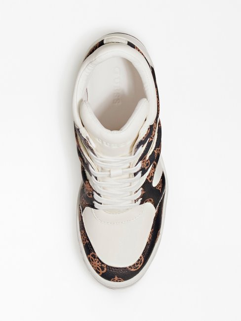 Paniers Lisa Blanches Multi Compensées Guess