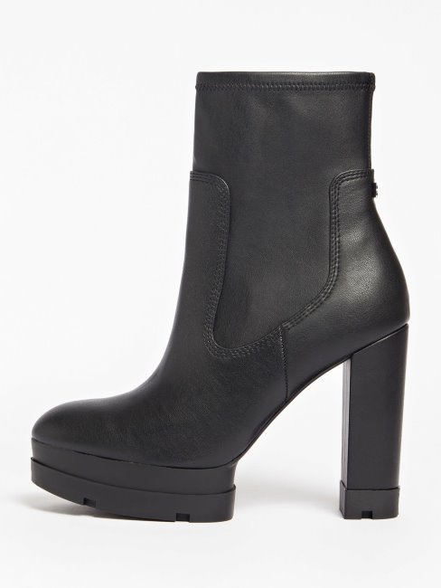 Bottes Guess Bimber En Similicuir Noir