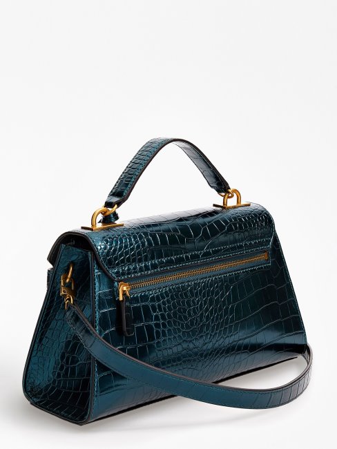 Sac à Main Imprimé Croco Enisa Guess