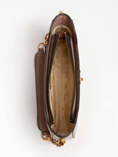 Guess Square G Luxe Mini Sac à Bandoulière Rose