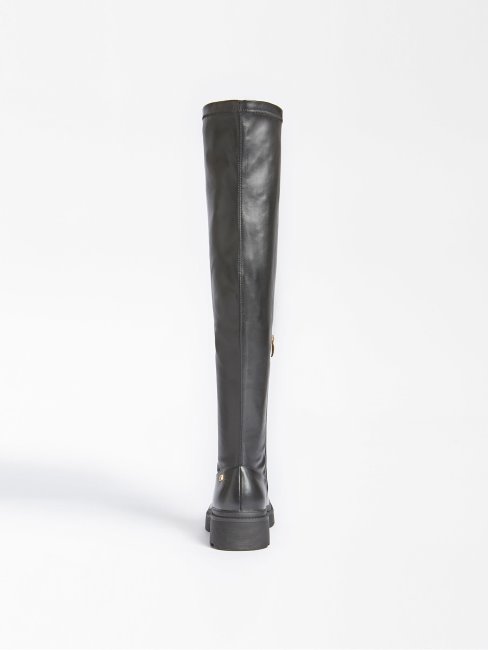 Bottine Lori Noire à Bout Rond Guess