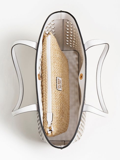 Shopper Deviner Blanc Aqua