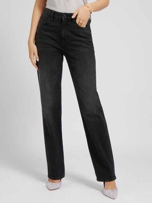 Pantalon Denim Coupé Relax Guess Noir