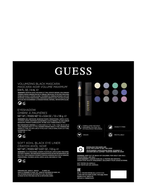 Devinez La Palette Des Yeux Charbonneux