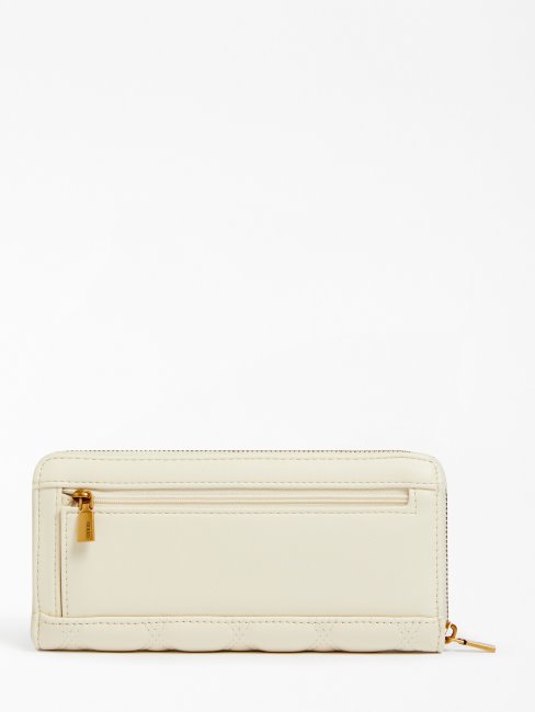 Portefeuille Maxi Matelassé Triana Blanc Guess