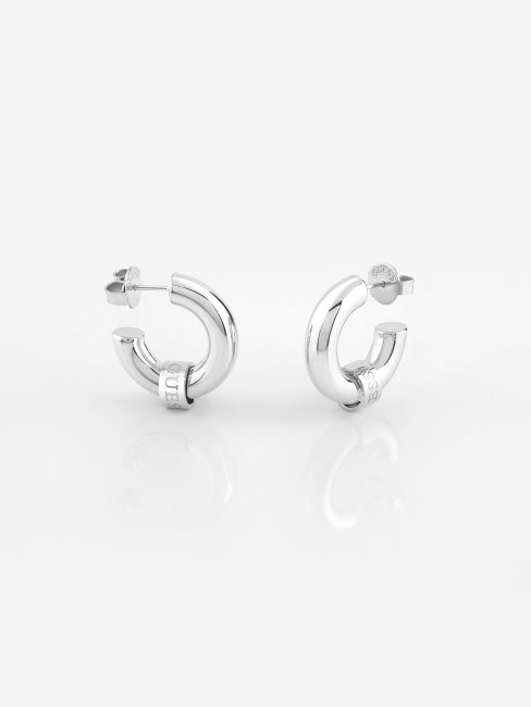 Laisse-get-loud-boucles-d'oreilles Guess Argent