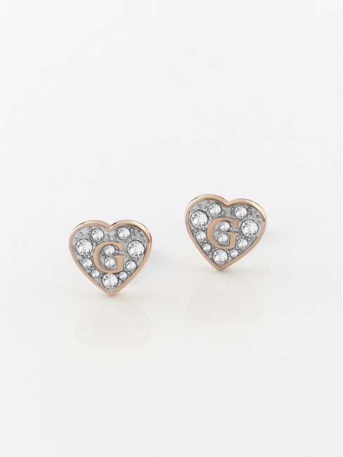 Boucles D'oreilles G Shine En Or Rose