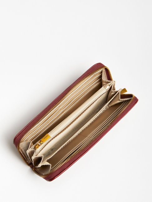 Portefeuille Maxi Rouge Guess Abey